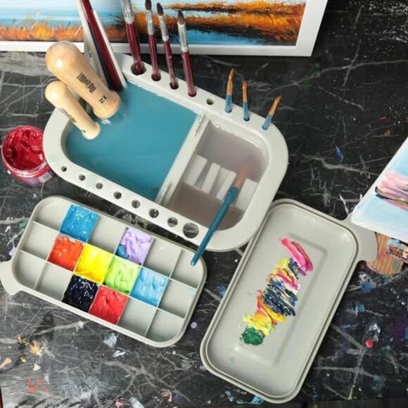 Paint Brush Holder Organizer - Picture 6 of 9